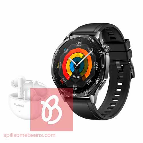 老虎機：华为 Watch GT 5 智能手表渲染图曝光：41mm / 46mm 双尺寸，升级健康和健身追踪